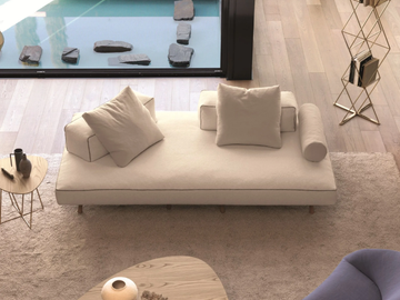 ENDOR - 3 seater fabric sofa by Désirée divani - view 3